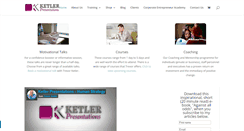 Desktop Screenshot of ketler.co.za